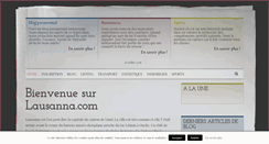 Desktop Screenshot of lausanna.com