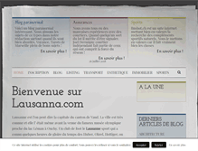 Tablet Screenshot of lausanna.com